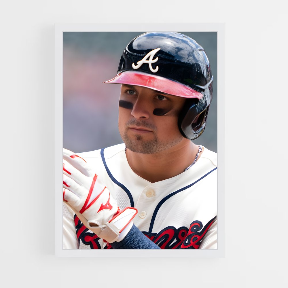 Poster Austin riley – affiche Baseball (vue 3)